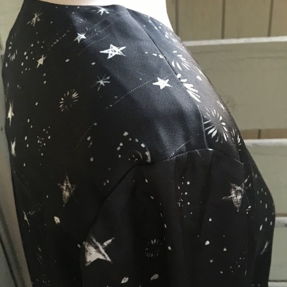 Sam & Lavi Button Up Star Collar Long Sleeve Dress - Picture 8 of 11